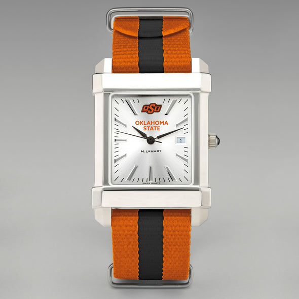 Oklahoma State University Collegiate Watch with RAF Nylon Strap for Men Shot #2