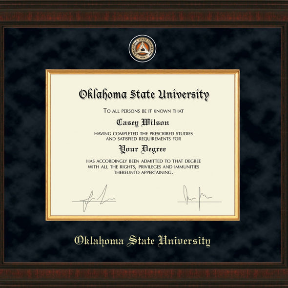 Oklahoma State University Diploma Frame - Excelsior Shot #2