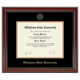Oklahoma State University Diploma Frame, the Fidelitas Shot #1