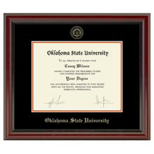 Oklahoma State University Diploma Frame, the Fidelitas Shot #1