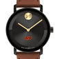 Oklahoma State University Men's Movado BOLD with Cognac Leather Strap Shot #1