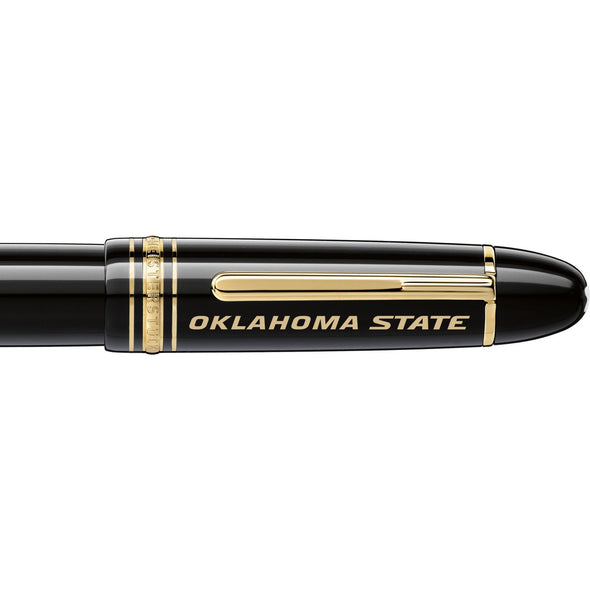 Oklahoma State University Montblanc Meisterstück 149 Fountain Pen in Gold Shot #2