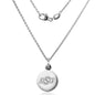 Oklahoma State University Necklace with Charm in Sterling Silver Shot #2