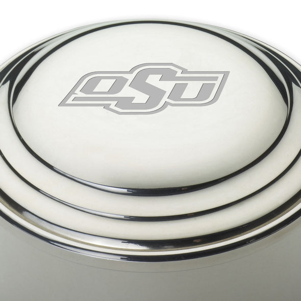Oklahoma State University Pewter Keepsake Box Shot #2