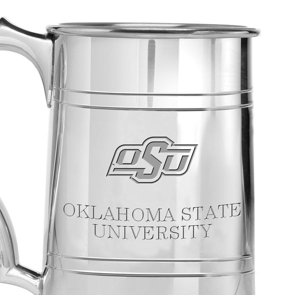 Oklahoma State University Pewter Stein Shot #2