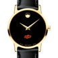 Oklahoma State Women's Movado Gold Museum Classic Leather Shot #1
