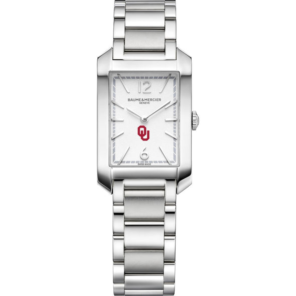 Oklahoma Women's Baume et Mercier 35X22mm Hampton Watch with Silver Dial & Bracelet Shot #2