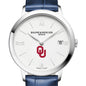 Oklahoma Women's Baume et Mercier 36.5mm Classima Watch with White Dial & Blue Leather Strap Shot #1