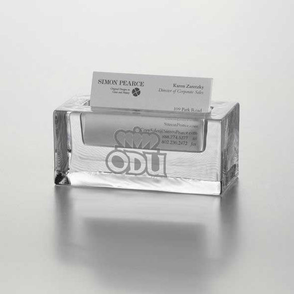Old Dominion Glass Business Cardholder by Simon Pearce Shot #1