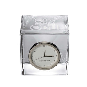 Old Dominion Glass Desk Clock by Simon Pearce Shot #1
