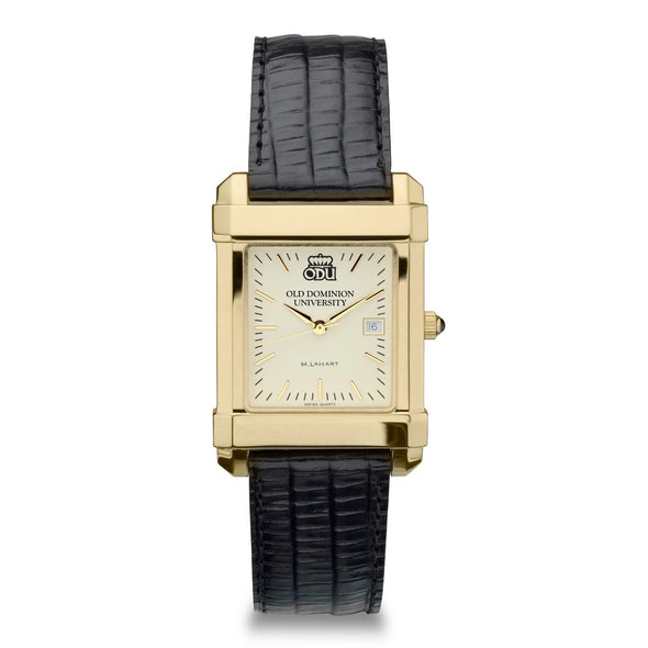 Old Dominion Men&#39;s Gold Quad with Leather Strap Shot #2