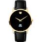 Old Dominion Men's Movado Gold Museum Classic Leather Shot #2