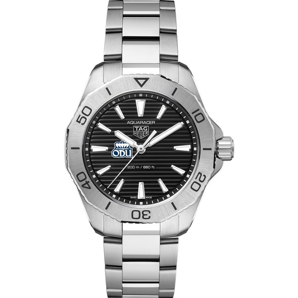 Old Dominion Men&#39;s TAG Heuer Steel Aquaracer with Black Dial Shot #2