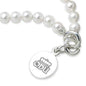 Old Dominion Pearl Bracelet with Sterling Silver Charm Shot #2