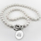 Old Dominion Pearl Necklace with Sterling Silver Charm Shot #1