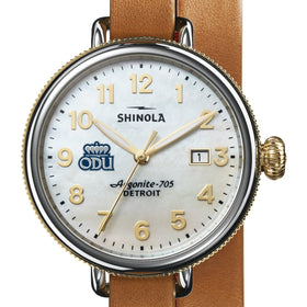 Old Dominion Shinola Watch, The Birdy 38mm MOP Dial Shot #1