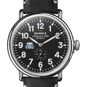 Old Dominion Shinola Watch, The Runwell 47 mm Black Dial Shot #1