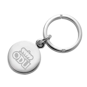 Old Dominion Sterling Silver Insignia Key Ring Shot #1