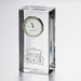Old Dominion Tall Glass Desk Clock by Simon Pearce