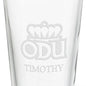 Old Dominion University 16 oz Pint Glass- Set of 2 Shot #3
