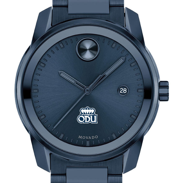Old Dominion University Men&#39;s Movado BOLD Blue Ion with Date Window Shot #1