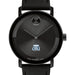 Old Dominion University Men's Movado BOLD with Black Leather Strap