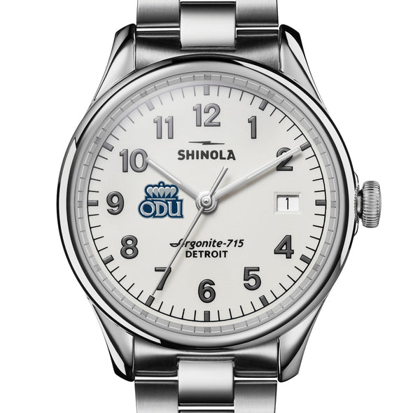 Old Dominion University Shinola Watch, The Vinton 38 mm Alabaster Dial at M.LaHart & Co. Shot #1