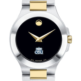 Old Dominion Women&#39;s Movado Collection Two-Tone Watch with Black Dial Shot #1