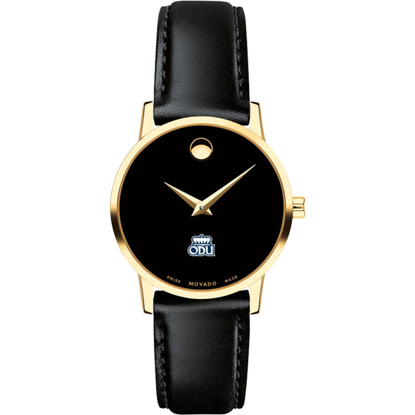 Old Dominion Women&#39;s Movado Gold Museum Classic Leather Shot #2