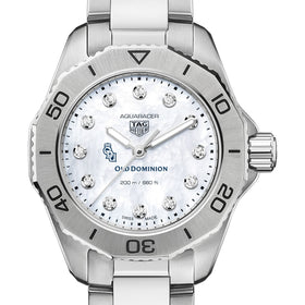 Old Dominion Women&#39;s TAG Heuer Steel Aquaracer with Diamond Dial Shot #1