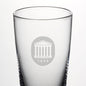 Ole Miss Ascutney Pint Glass by Simon Pearce Shot #2