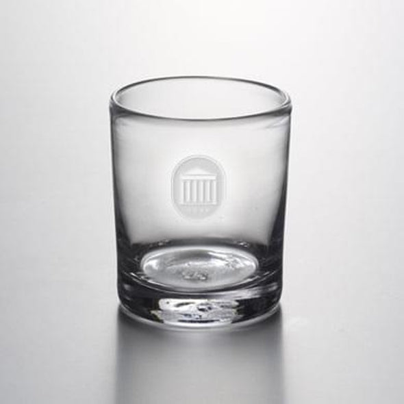 Ole Miss Double Old Fashioned Glass by Simon Pearce Shot #1