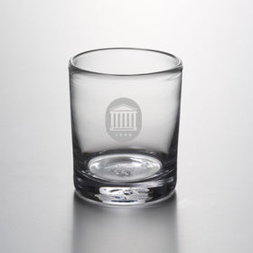Ole Miss Double Old Fashioned Glass by Simon Pearce Shot #1