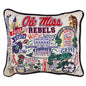 Ole Miss Embroidered Pillow Shot #1