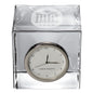 Ole Miss Glass Desk Clock by Simon Pearce Shot #2