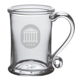 Ole Miss Glass Tankard by Simon Pearce Shot #1