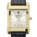 Ole Miss Men's Gold Watch with 2-Tone Dial & Leather Strap at M.LaHart & Co.