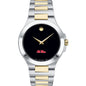 Ole Miss Men's Movado Collection Two-Tone Watch with Black Dial Shot #2