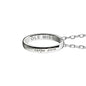 Ole Miss Monica Rich Kosann "Carpe Diem" Poesy Ring Necklace in Silver Shot #3