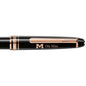 Ole Miss Montblanc Meisterstück Classique Ballpoint Pen in Red Gold Shot #2