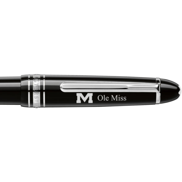 Ole Miss Montblanc Meisterstück Midsize Platinum-Coated Ballpoint Pen Shot #2