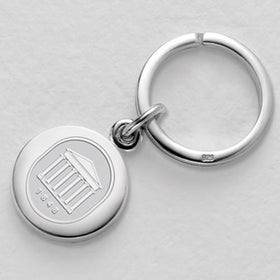 Ole Miss Sterling Silver Insignia Key Ring Shot #1