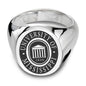 Ole Miss Sterling Silver Oval Signet Ring Shot #1