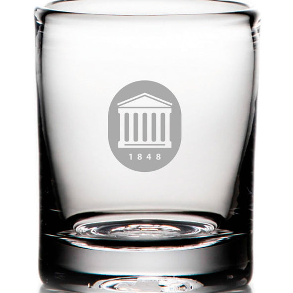 Ole Miss Whiskey Glass by Simon Pearce Shot #2