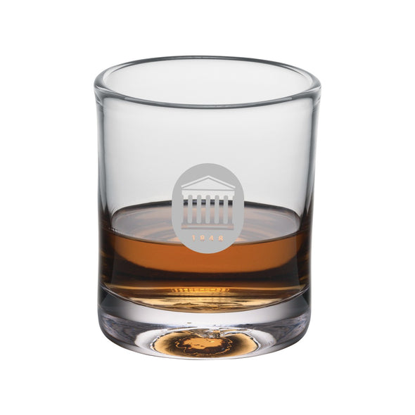 Ole Miss Whiskey Glass by Simon Pearce Shot #3