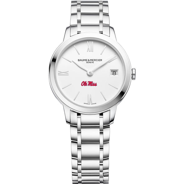 Ole Miss Women's Baume et Mercier 31mm Classima Watch with White Dial & Bracelet Shot #2