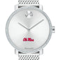 Ole Miss Women's Movado Bold with Crystal Bezel & Mesh Bracelet Shot #1