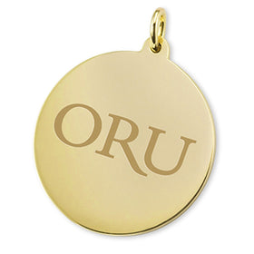 Oral Roberts 18K Gold Charm Shot #1