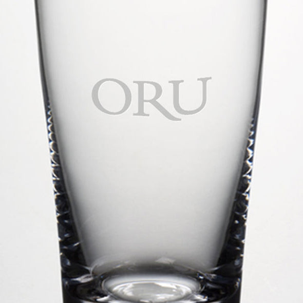 Oral Roberts Ascutney Pint Glass by Simon Pearce Shot #2