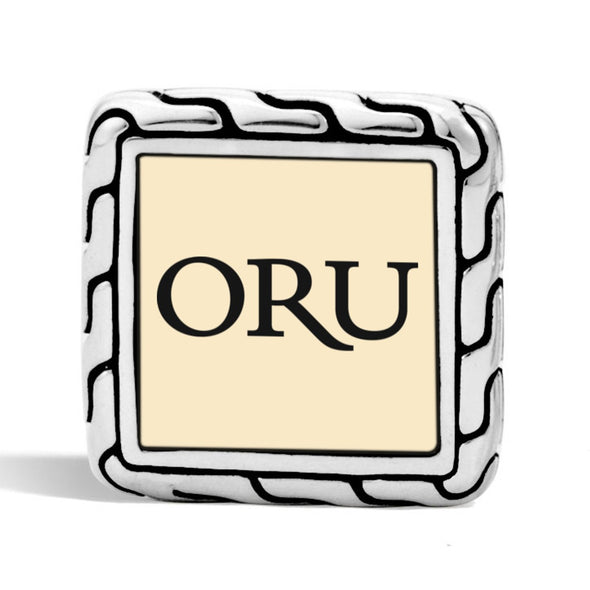 Oral Roberts Cufflinks by John Hardy with 18K Gold Shot #3